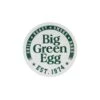 Big Green EggRound White Sign Est 1974 Decoratie -BBQ Verkoop 117879 100 01
