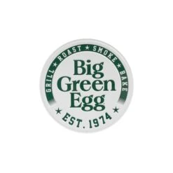 Big Green EggRound White Sign Est 1974 Decoratie
