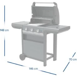 Campingaz 3 Series Select S Buitenkeuken Black Grey -BBQ Verkoop 118475 900 03 1