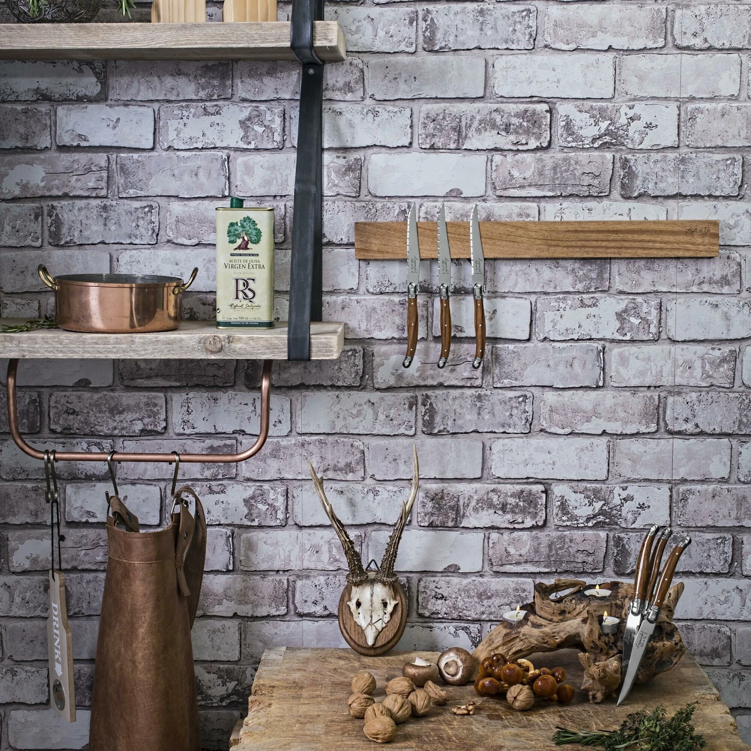 Style De VieMagnetisch Messenrek Acacia 5 Style De VieMagnetisch Messenrek Acacia - Image 3