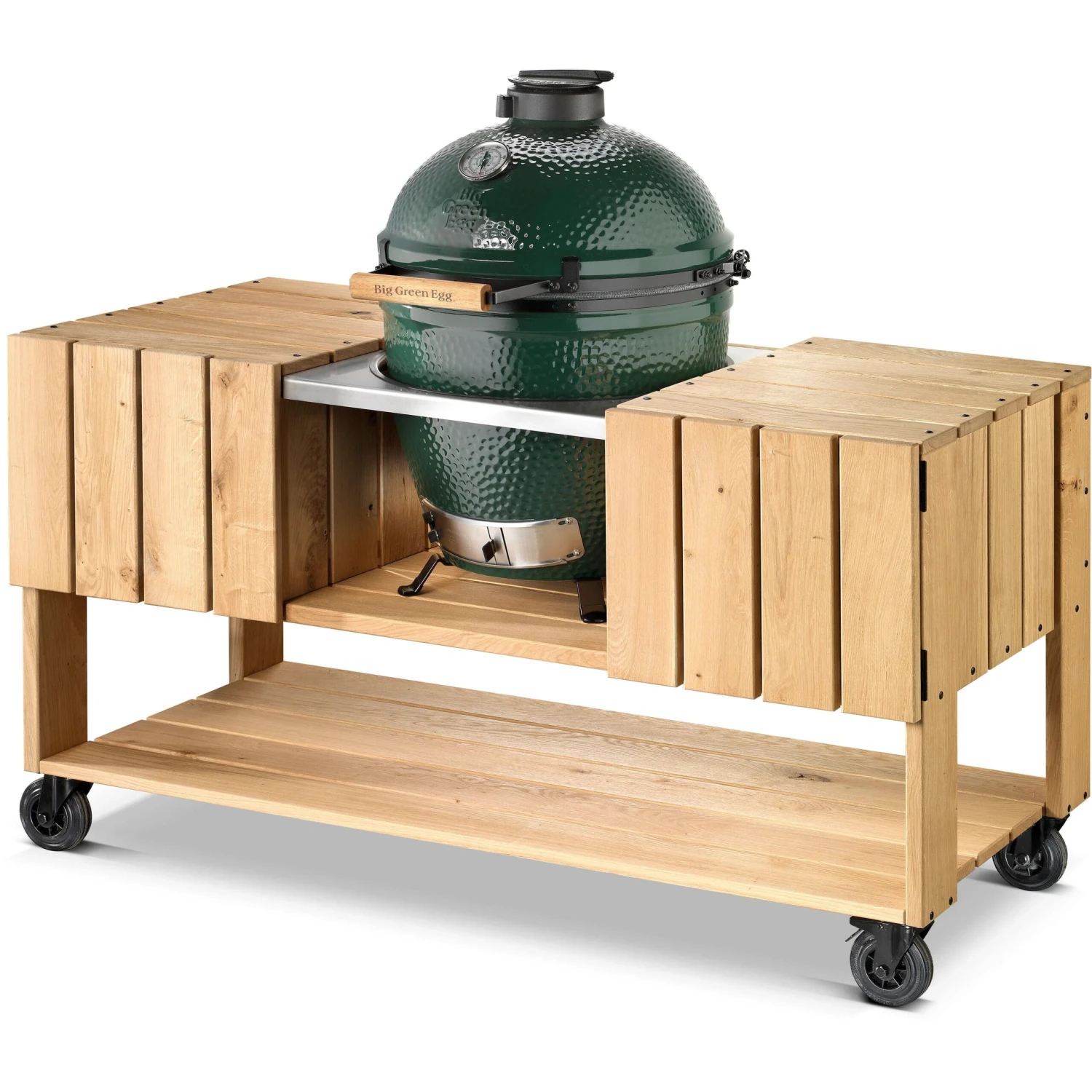 Dwars Large Tafel Voor Medium Kamado 3 Dwars Large Tafel Voor Medium Kamado